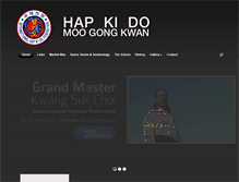 Tablet Screenshot of canadahapkidomgk.com